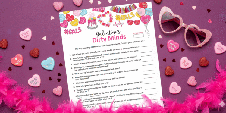 Galentines Party Games That Bring the Laughs: Why Dirty Minds Games Are Always a Hit