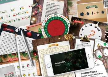 How to Host a Fun Printable Christmas Escape Room Party