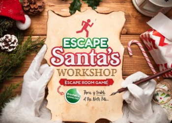 How to Host a Fun Printable Christmas Escape Room Party
