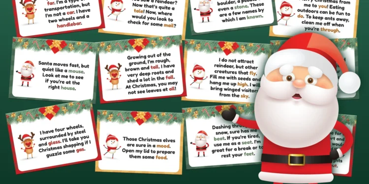 20 Outdoor Christmas Scavenger Hunt Clues to Create a New Family Tradition