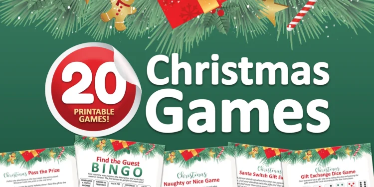 The Ultimate Guide to Printable Christmas Games: Family-Friendly & Hilarious Party Ideas