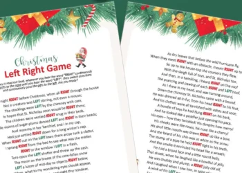 Turn Your Holiday Gift Exchange into a Hilarious Event with a Christmas Story Left Right Game