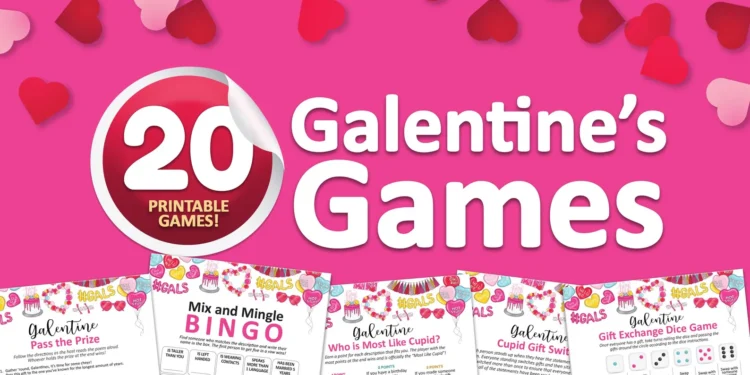 Host the Perfect Night with These Fun Galentines Day Games