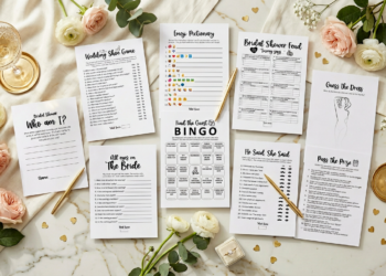 15 Printable Bridal Shower Games That Work for Any Size Group