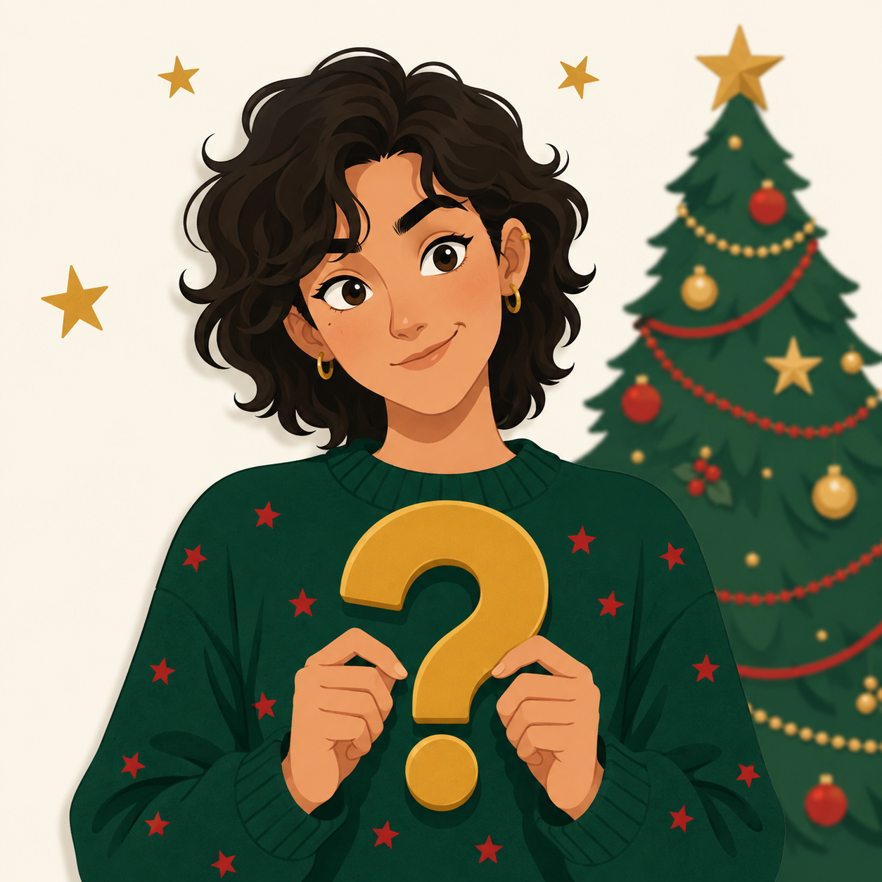 Christmas quiz host