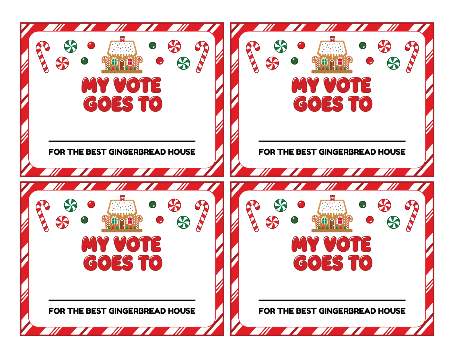 Voting Ballots