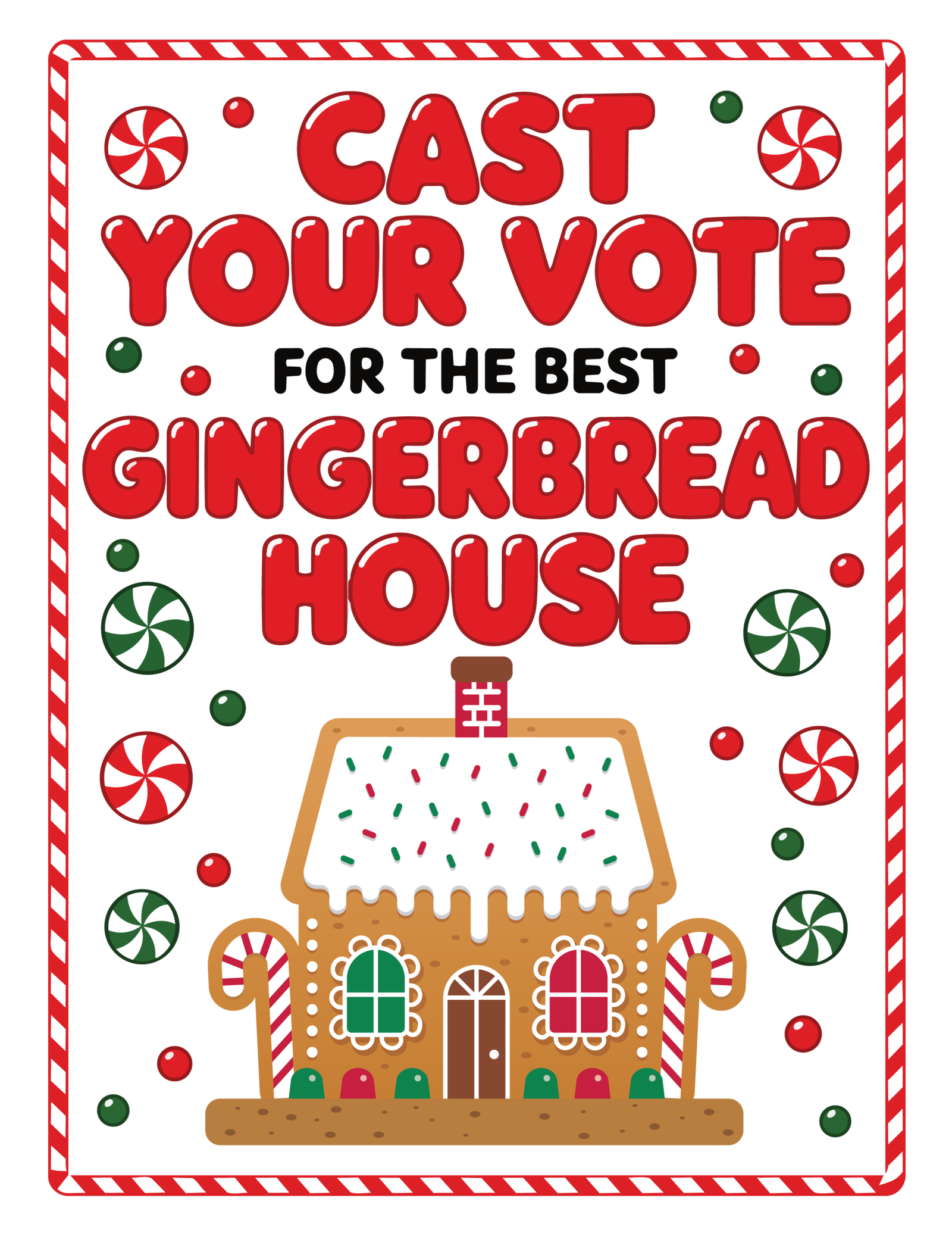 Voting Display Sign