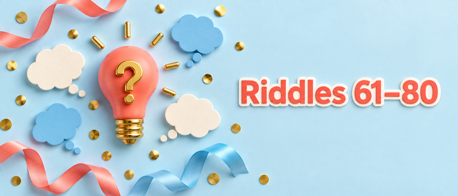Tricky riddles and brain teasers 61 to 80